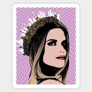 maren morris style pop art Sticker